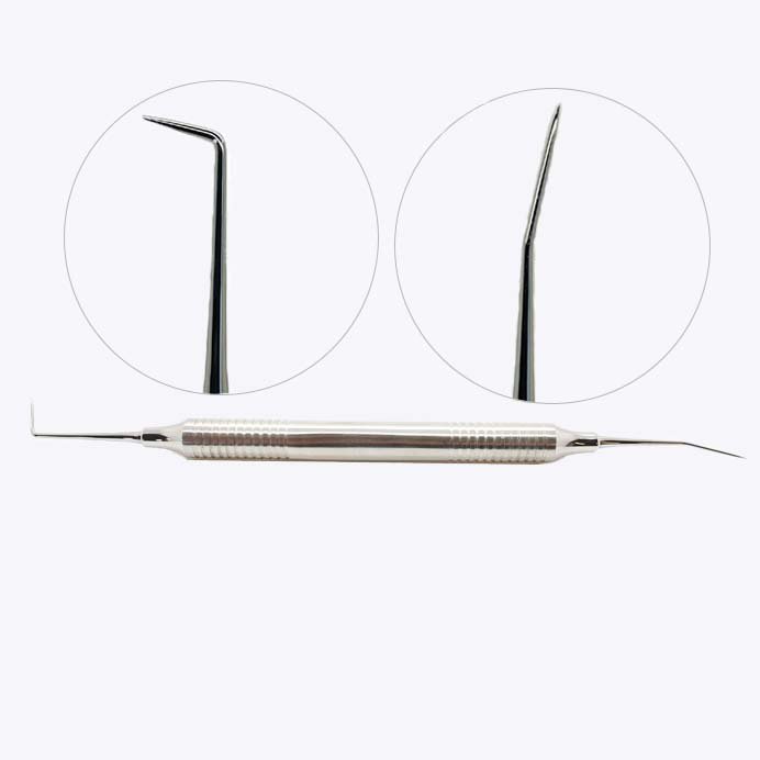 Aver Probe No. 5/6, Stainless Steel Dental Probes/Explorer Periodontal Diagnostic - Hollow Handle 9–9.5 mm - Image 2