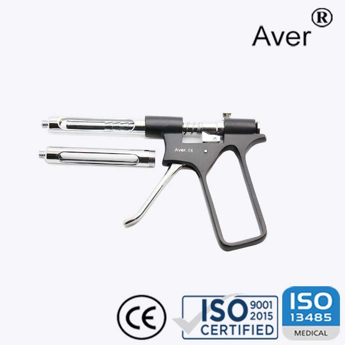 Aver Intraligamental Gun-Type Syringe – Dual Thread System - (European & American) - Approx. 6 mm & 5.5 mm Diameter - Image 2