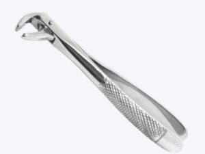 Aver Dental Extracting ForcepsNo.161 Child Lower Centrals & Roots, English Pattern, Knurled Handle